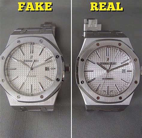 real vs fake audemars piguet|false audemars piguet.